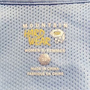 Mountain Hard Wear fly fishing top women’s size 10 lite blue